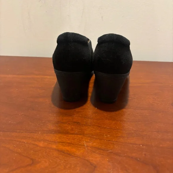 Clarks Women's Brigita Glory Suede Pumps in Black Size 7 - Picture 5 of 10